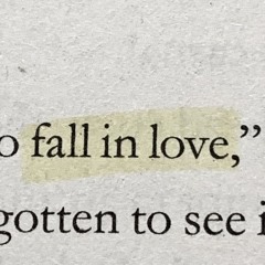 "fall in love" （feat.amadeus）