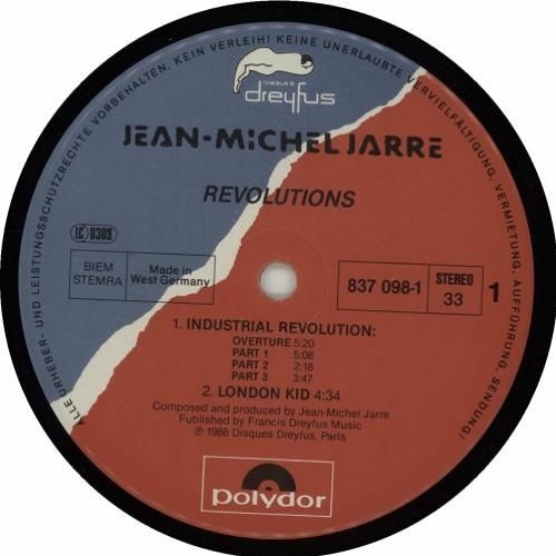 Stream Jean Michel Jarre - Revolutions 1988 by OBG | Listen online for free  on SoundCloud