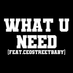 What U Need (feat.CEOSTREETBABY)