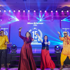 New Year Celebration in Company