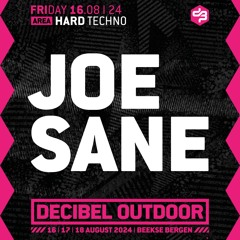 Joe Sane | Decibel outdoor 2024 | Hard Techno | Friday
