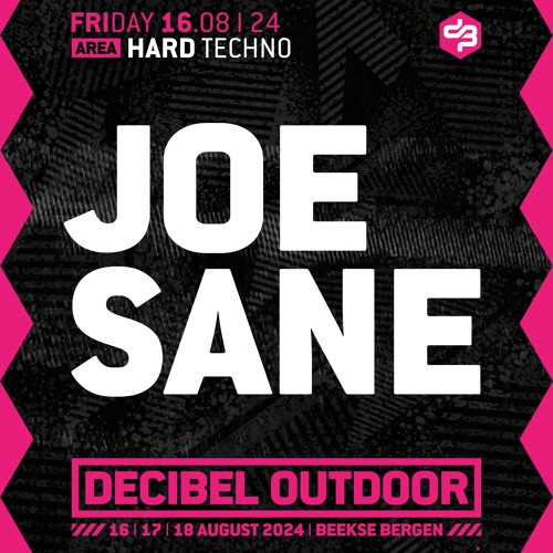 Joe Sane | Decibel outdoor 2024 | Hard Techno | Friday