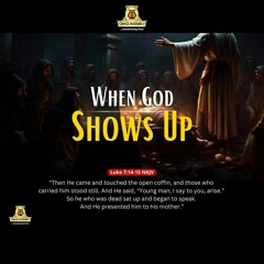 When God Shows Up/Pastor Yomi Badejo-Okusanya/Thanksgiving Overflow Service