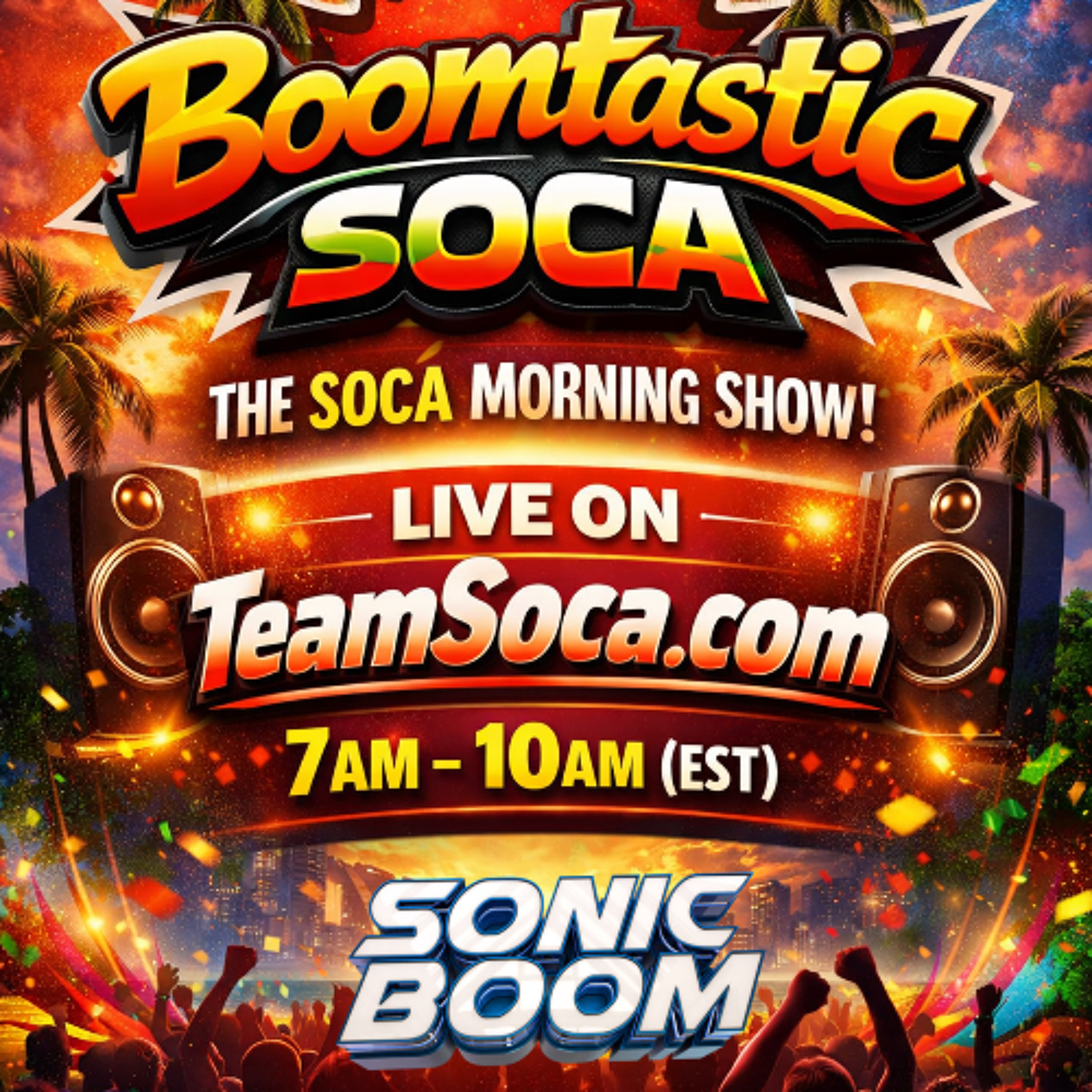 I AM SONICBOOM | THE SOCA MIXOLOGIST