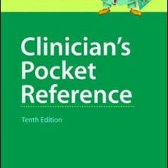 Read KINDLE PDF EBOOK EPUB Clinician's Pocket Reference (LANGE Clinical Science) by