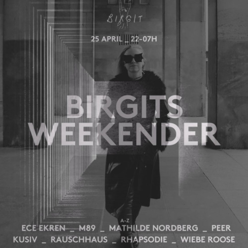 RHAPSODIE Live @ Birgit Club Berlin - 25.04.25