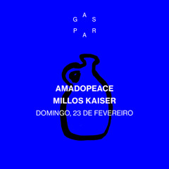 Gaspar recebe Amadopeace + Millos Kaiser