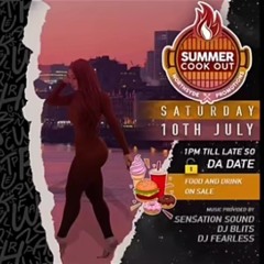 BLITZ (HYPA CREW) LIVE @ SUMMER COOKOUT FT DR SENSATION SOUND & DJ VYBZ