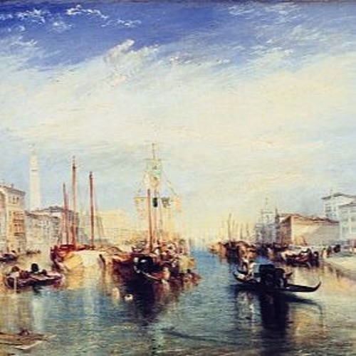 Tableau Toile - 'Venise' De William Turner - Reproduction Sur Cadre Prêt à Accrocher