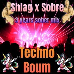 Shlag X Sobre - Techno Boum - 3YearsSober