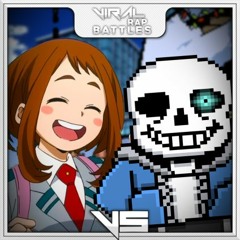 Sans vs Uraraka - Viral Rap Battles!