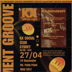 Mauricio Tragia - Basement Groove 27.04.2024 (Sydney, Australia)