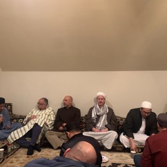 Mubarak Majlis In Houston at Sidi Rehans House- With Sidi Mouas Sh Yahya and sidi Amjad