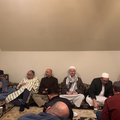 Mubarak Majlis In Houston at Sidi Rehans House- With Sidi Mouas Sh Yahya and sidi Amjad
