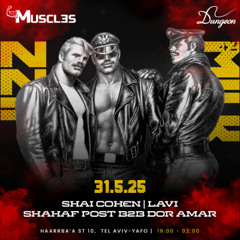 ‏‏Dor Amar B2B Shahaf Post MUSCLES XXL LIVE SET 31.5.25