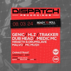 Drumslave - Dispatch Recordings & Ready To Roll, Ghent, BE - promo mix