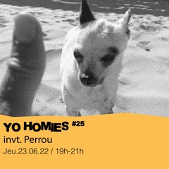 Yo Homies #25 - Fasme invite : Perrou - 23/06/2022