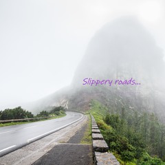 Slippery roads...