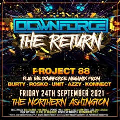 Project 88 - Downforce Megamix Live (MCs Burty, Azzy, Rosko, Unit, Crash & Deano B) @THE RETURN