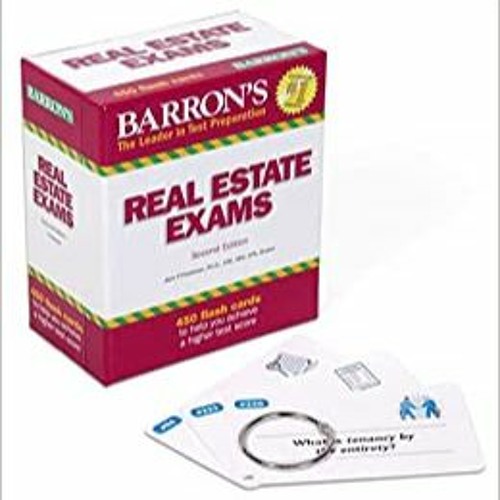 Stream Download⚡️(PDF) ️ Real Estate Exam Flash Cards (Barron's Test Prep) from Lexie Greene