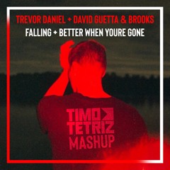 TREVOR DANIEL + DAVID GUETTA & BROOKS - FALLING + BETTER WHEN YOURE GONE (TIMO TETRIZ MASHUP)