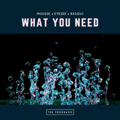 Mousse x Eyezee x Bxsqvi - What You Need