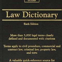 [GET] EPUB KINDLE PDF EBOOK Barron's Law Dictionary: Mass Market Edition (Barron's Legal Guides) by