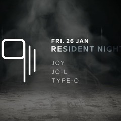 Type-O@Club 9/11 Resident Night 26.01.2024