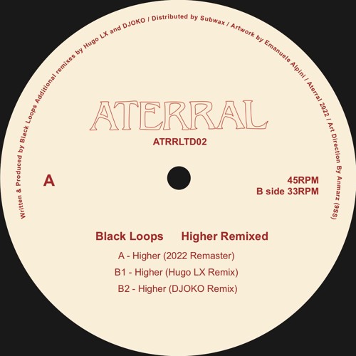 PREMIERE: Black Loops - Higher (Hugo LX Remix)