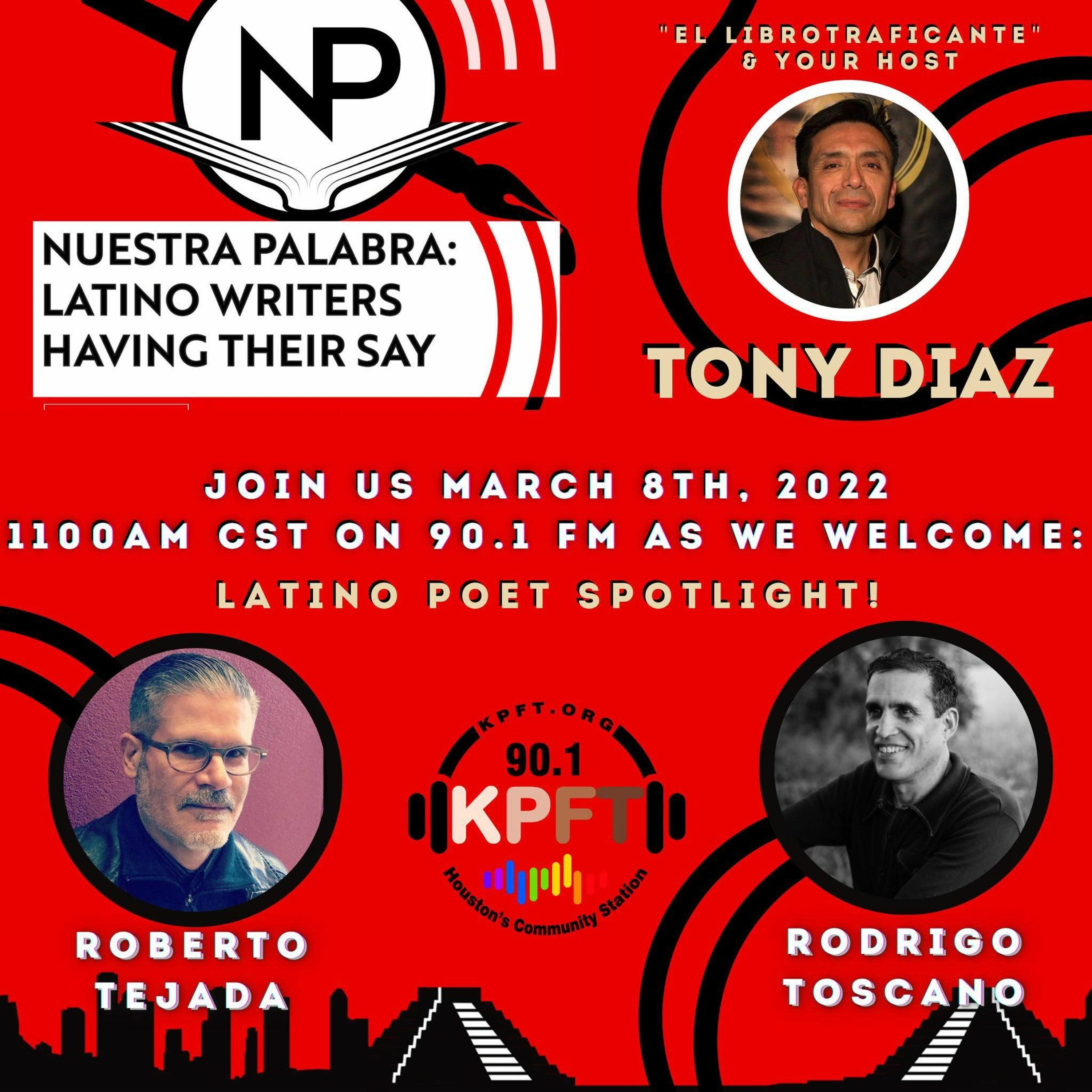 Nuestra Palabra: Latino Writers Have Their Say w/ Tony Diaz
