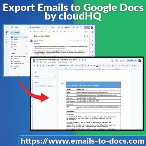 Emails To Google Docs