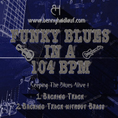 Funky Blues in A 104 bpm