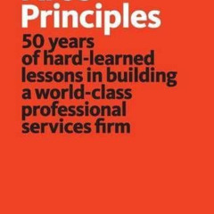 DOWNLOAD EBOOK 📔 Art's Principles: 50 years of hard-learned lessons in building a wo