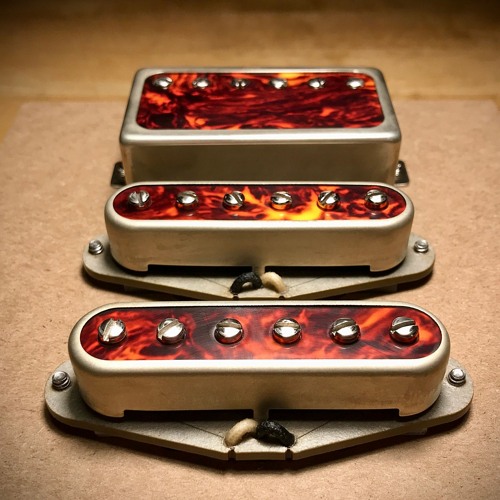 Stream P90SC Neck & Middle · CVHB '70s Bridge · Design Lab by