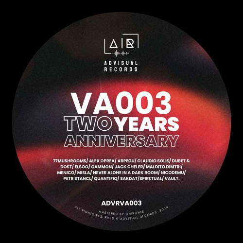 Premiere: Never Alone In A Dark Room - Anagesc [ADVRVA003]