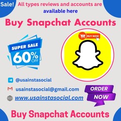 Top 10 Websites To Buy Snapchat Accounts  Verified & Aged Accounts