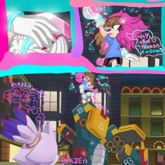 when blazes saw me and meet me.💜🩵🩷