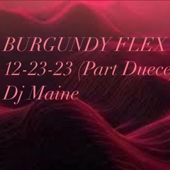 BURGUNDY FLEX IN QNS 12-23-23 (PART DUECE)