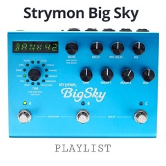 STRYMON BIG SKY REVERB - PLAYLIST