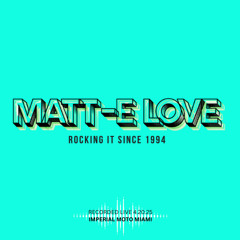 DJ SET | Matt E Love Live | Easter Sunday in Miami 2025