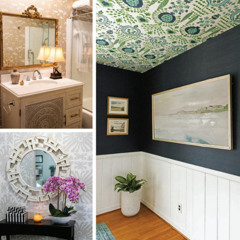 Sarah Girten Saunders & Kevin Saunders: Sarah Girten Interior Design & Saunders Wall Covering