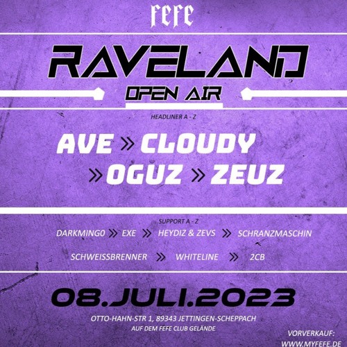 DARKMING0|RAVELANDSET w/AVE,CLOUDY,OGUZ,ZEUZ|165-170BPM|