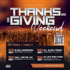 CHICAGO THANKSGIVNG PROMO MIX |4 EVENTS