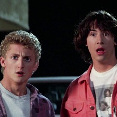 BILL & TED'S EXCELLENT ADVENTURE-(History Remix w/ Dialogue)- 'In Time' (Instrumental)-ROBBIE ROBB