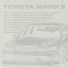 ⋙ TOYOTA MARK II ⋘