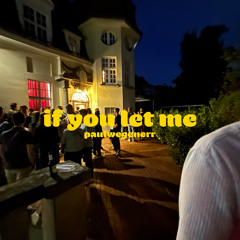 If You Let Me