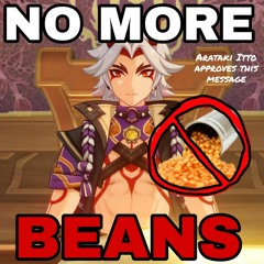 HE'S ALLERGIC TO BEANS!!!