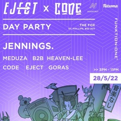 Eject Records X Code: Heaven-Lee b2b Meduza @ The Fox Café/Bar