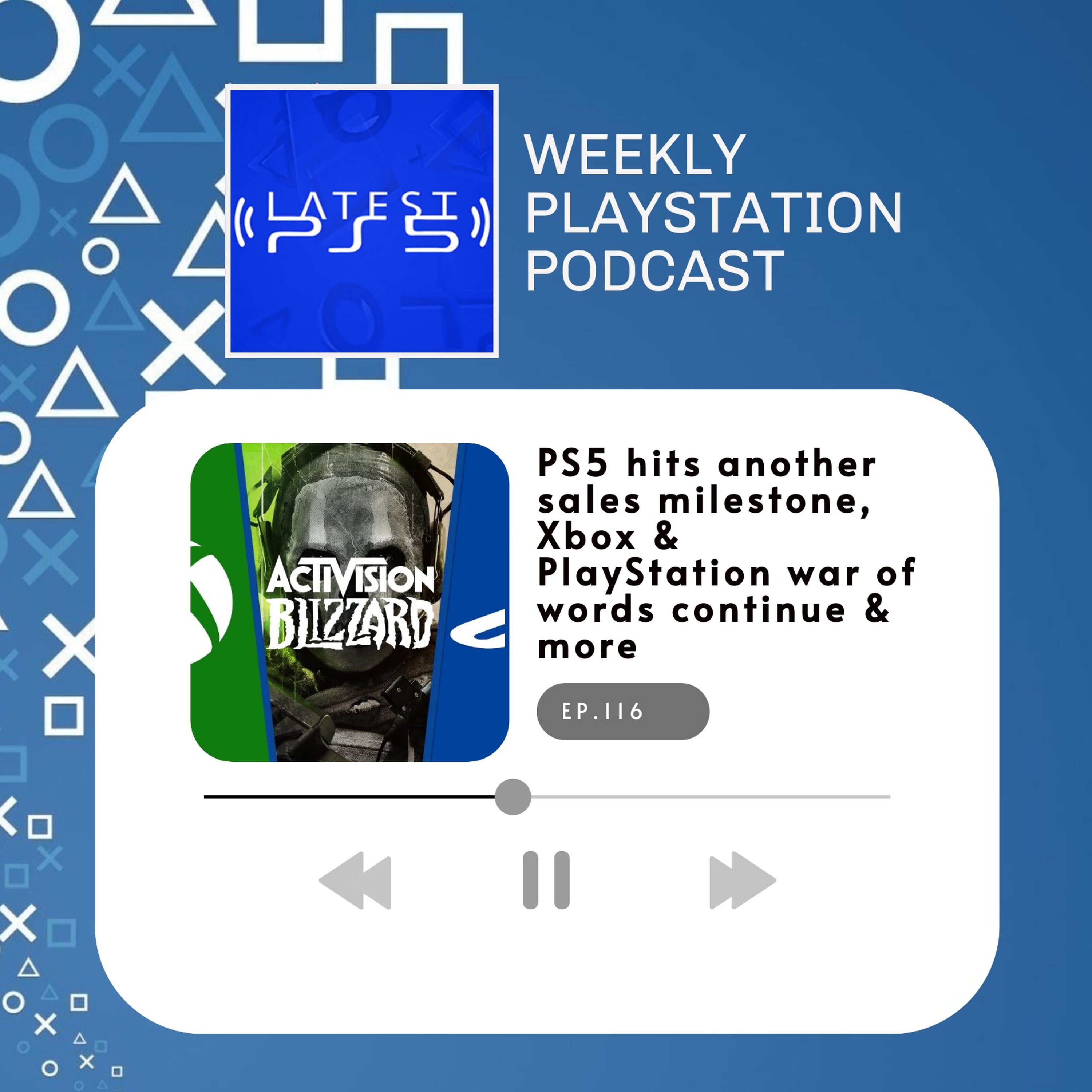 PS5 hits another sales milestone, PlayStation & Xbox war of words continue & more - episode 116 episode artwork