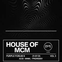 VOL 3 - ACID - MNML - PRGRSSV